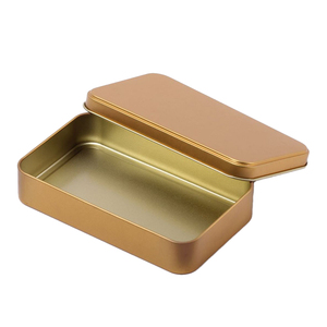 Sinh Thái Thân Thiện Với Vuông Nhỏ Kẹo Tin Trường Hợp In Ấn Kim Loại Bạc Hà Hộp Thiếc Hộp Hình Chữ Nhật Hộp Cho Kẹo Trà Nến Bao Bì Thực Phẩm - Product Image 4