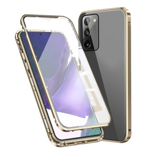 Ốp Gập Cho Samsung Note 20 Ultra 6.9Inch, Ốp Khung Nhôm Kính Cường Lực Bảo Vệ 360 Độ Thời Trang Từ Tính Trước + Sau - Product Image 3