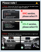 Radio para Auto con Sistema Linux de 10.25/12.3 Pulgadas para Audi Q3 (2013-2018), con Unidad Principal Multimedia Inalámbrica Android Auto y CarPlay BT