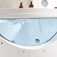 Baignoire à remous triangulaire portable à vente chaude avec massage à air