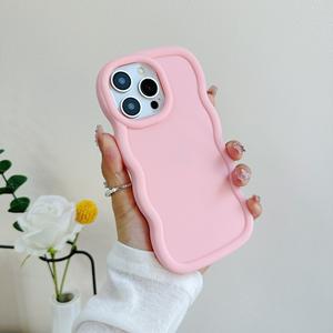Coque en TPU à motif ondulé couleur macaron pour Redmi Note 14 Pro 5G, étuis de téléphone portable DIY pour POCO M6 C61 Note 10C 15C - Product Image 4