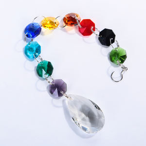 Candelabro de cristal lágrima colgante suncatcher adorno MH-12640 - Product Image 5