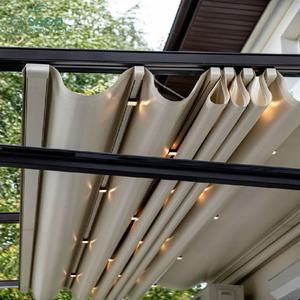 Toldo Retráctil Premium - Techo de Tela Impermeable, Aluminio con Aislamiento Térmico, para Terrazas de Penthouses - Product Image 2