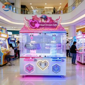 Arcade City Coin-Operated Premium <b>Claw</b> <b>Machine</b> Snack Keychain Gift Sticker Clip <b>Game</b> Double Player Customizable Commercial - Product Image 6