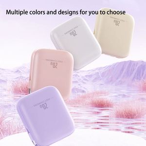 Mini 10000Mah Power Bank Led Display Slim Mirror <b>Charge</b> Pd20w Pd22.5W Type-<b>C</b> Charger 20W Fast Plastic New Efficient - Product Image 2