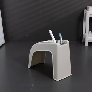 Repose-pieds de douche à pois pour le rasage des jambes, massage des pieds, <span class=keywords><strong>marchepied</strong></span> simple en <span class=keywords><strong>plastique</strong></span>, rouleau de pédicure, massage des jambes, usage domestique - Product Image 5