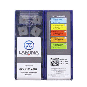 เม็ดมีดกลึงคาร์ไบด์สำหรับงานกัดทำจาก LT30 SEKN1203AFTN ผู้ผลิต - Product Image 1