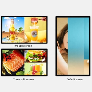 18.5 ~ 65 inç duvara montaj dijital Android reklam bina asansörü sergi salonu tanıtım ekipmanları LCD ekran ekranlar - Product Image 2