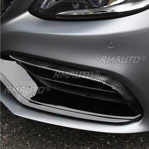 Kit de Carrocería para Benz W205 S205 C63S, Parachoques Delantero, Cubierta de Faro Antiniebla, Alerón, Fibra de Carbono Real, Accesorios para Automóviles Benz W205 S205 C63S - Product Image 4