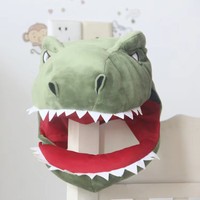 Accessoires en peluche dessin animé crocodile et dinosaure drôle et mignon accessoires photo et portrait chapeaux chapeaux