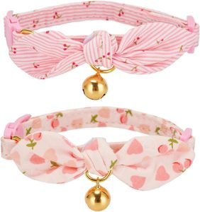 Collier pour chat en nylon personnalisé avec logo, vente en gros du fabricant - Product Image 1