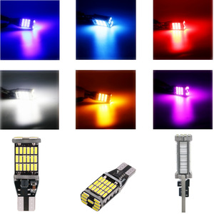 Led Reversing <b>Light</b> T15 4014 45Smd High <b>Brightness</b> Car Tail <b>Light</b> <b>Bulb</b> - Product Image 3