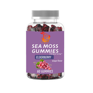 Gomitas de Musgo Marino OEM, Suplementos Herbales con Raíz de Bardana para Apoyo a la Salud, Aumento de Energía y Función - Product Image 1