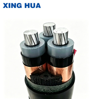 Xinghua YJLV 8.7/15KV Mittelspannungs-3-Adrig-Aluminium-Stromkabel mit XLPE-Isolierung für Industrie- und Bauanwendungen 3*70mm