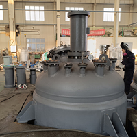 Réacteur haute température Borui Hastelloy 2000L, fournisseur d'usine pour le traitement chimique