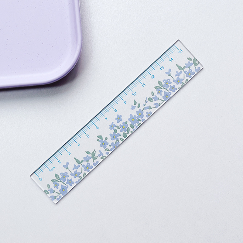Righello - Blu - 15 cm