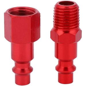 You Aluminum Quick Coupler 1/4 Npt 12 Piece Set Pneumatic Tool Accessories - Product Image 4