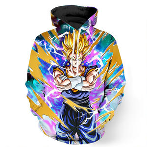 2021 moda uomo <span class=keywords><strong>Anime</strong></span> Dragonball 3D <span class=keywords><strong>felpe</strong></span> con cappuccio Casual Streetwear felpa con cappuccio - Product Image 4