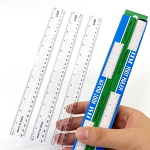 Regla de Medición Transparente de 30 cm a Precio de Mayoreo, Regla Recta Irrompible para Maestros, Ingenieros y Diseñadores - Product Image 5