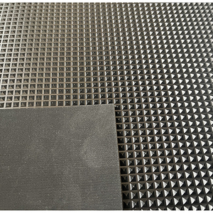 حصيرة أرضية مطاطية مقاومة للحمض ومضادة للانزلاق بتصميم هرمي، أرضيات مطاطية متينة - Product Image 4