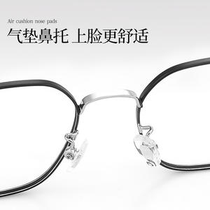 Montures de lunettes carrées pour femmes Mirror One Factory 5308 Danyang, monture dorée, verres en plastique, pont moyen - Product Image 5