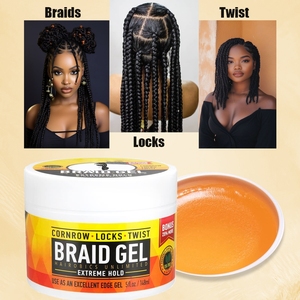Gel texturisant pour tresses, bio, extra fort, pour extensions de cheveux et cheveux bouclés, de haute qualité, tout neuf - Product Image 4