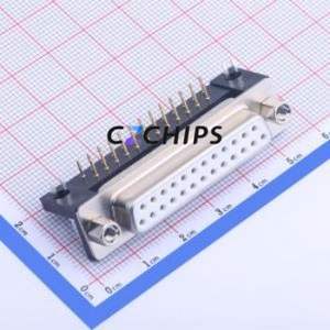 D-DMRC25PF-E001 D-Sub/VGA Connector Through hole Component (THT) Connector - Product Image 1