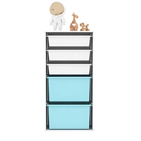 Garderie de maternelle meubles de chambre d'enfants étagère montessori boîte en plastique poubelle bébé jouets organisateur de stockage armoires pour enfants