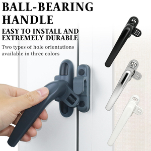 Hiện đại tối giản ngoài trời cửa và cửa sổ xử lý với khóa cho căn hộ sử dụng hợp kim nhôm dễ dàng cài đặt - Product Image 2