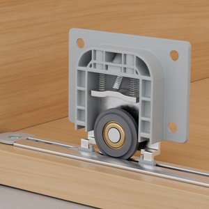 Rodillo Amortiguador Kaishengxi para Puertas Correderas con Mecanismo de Cierre Suave para Sistema de Rieles de Puertas de Madera de Armario - Product Image 1