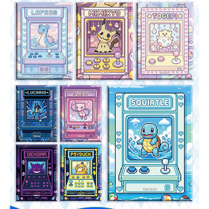 YQ Vitrine <span class=keywords><strong>de</strong></span> présentation imprimée avec fan art personnalisé, <span class=keywords><strong>pour</strong></span> <span class=keywords><strong>album</strong></span> Pokémon, Premium Micro Light Traveler, et dalle acrylique <span class=keywords><strong>pour</strong></span> cartes <span class=keywords><strong>de</strong></span> <span class=keywords><strong>collection</strong></span> gradées - Product Image 6