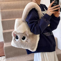 Sac à main à fermeture éclair pour femmes, automne-hiver, avec chaîne douce en polyester