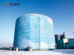 20000 tấn thép hàn xi măng Silo Fly Ash cát tổng hợp PLC bột Silo - Product Image 3