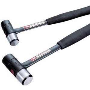 Martillo de garra con absorción de impactos Maeda TONE BHC-10, herramienta industrial de acero para carpintería de 18 pulgadas, cara redonda de 2 pulgadas de diámetro - Product Image 1