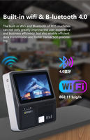 Terminal Punto de Venta (TPV) OEM F1 con Pantalla Táctil AIO de 11.6 Pulgadas (Intel/Rockchip) 4GB+32GB, Escáner NFC e Impresora, Android/Windows, Caja Registradora para Comercio Minorista
