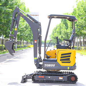 Mini Excavadora de 2 Toneladas, Pequeña Máquina Excavadora para Construcción y Jardinería, Capacidad de 2 Toneladas, Ideal para Tareas Pesadas de Jardinería Hy - Product Image 3