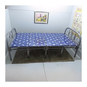 Meubles modernes robustes de haute qualité en gros <span class=keywords><strong>Lit</strong></span> simple temporaire <span class=keywords><strong>adulte</strong></span> pliant en métal durable - Product Image 6
