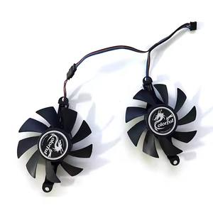 NUEVO 2PCS 85MM Ventilador de refrigeración GPU Cooler Ventilador de tarjeta gráfica para AMD Jieshuo 51riscRX 6600M <span class=keywords><strong>RX6600M</strong></span> Para MLLSE RX 580 8GB Gaming Fans - Product Image 5