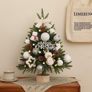 Mini arbre de Noël de bureau, arbre de Noël artificiel, ornement de Noël, décoration de la maison - Product Image 1