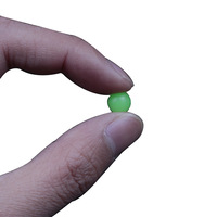 JIGGINGSOUL-PJ1017 nouveau 100 pièces/boîte serrure perles en plastique pêche ronde 6mm 8mm coloré pêche perle bouchon accessoires de pêche