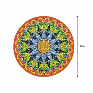 Ensemble de 8 kits de sous-verres de peinture diamant avec support pour débutants - Product Image 3