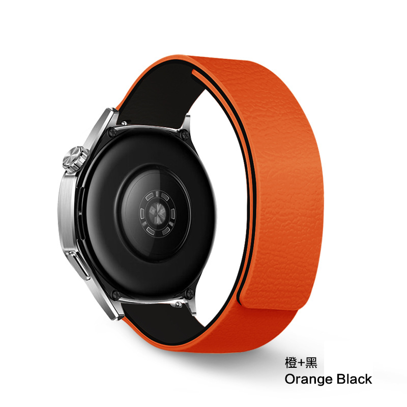 Orange + black