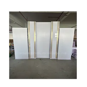 Commercio all'ingrosso di nozze sfondo di fase decorazione in acrilico PVC sfondo da parete grande matrimonio