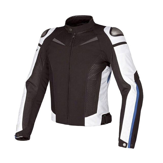 Men's Racing Biker Canvas Jacket Waterproof All-Weather Winter Motorcycle Jacket with Canvas Approved for Motorbike Riding