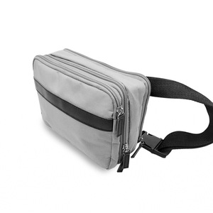 <b>Toiletry</b> <b>Bag</b> Nylon Rectangle Light Gray <b>Large</b> Capacity Leisure Travel Multi Purpose Storage <b>Bag</b> - Product Image 4