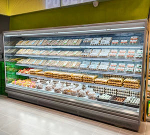 Réfrigérateur de présentation ouvert pour supermarché, équipement de réfrigération pour fruits et légumes - Product Image 3