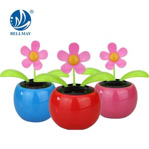 Bemay oyuncak özelleştirilmiş plastik renkli çiçek promosyon hediye <span class=keywords><strong>Flip</strong></span> <span class=keywords><strong>Flap</strong></span> güneş dans çiçek Powered dekorasyon aksesuarları - Product Image 6