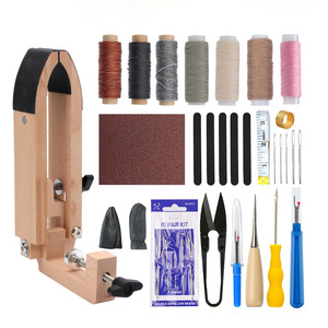 Pince poney couture en cuir pince <span class=keywords><strong>de</strong></span> cheval <span class=keywords><strong>de</strong></span> bureau en bois pour <span class=keywords><strong>maroquinerie</strong></span> couture outil <span class=keywords><strong>de</strong></span> bricolage fourniture d'atelier professionnel - Product Image 6