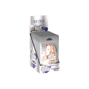 Nouvelle couleur de cheveux OEM avec GMPC usine Vente en gros Sachet de shampooing semi-permanent Brillant rose <span class=keywords><strong>violet</strong></span> Cheveux <span class=keywords><strong>Coloration</strong></span> facile - Product Image 2