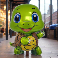 Ballon géant en forme de tortue de mer, film de dessin animé, animal mignon, grande tortue de mer, ballon pour fête d'anniversaire d'enfants, décoration, globos